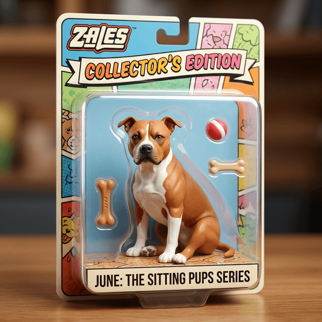 Action Figure pet portrait style preview