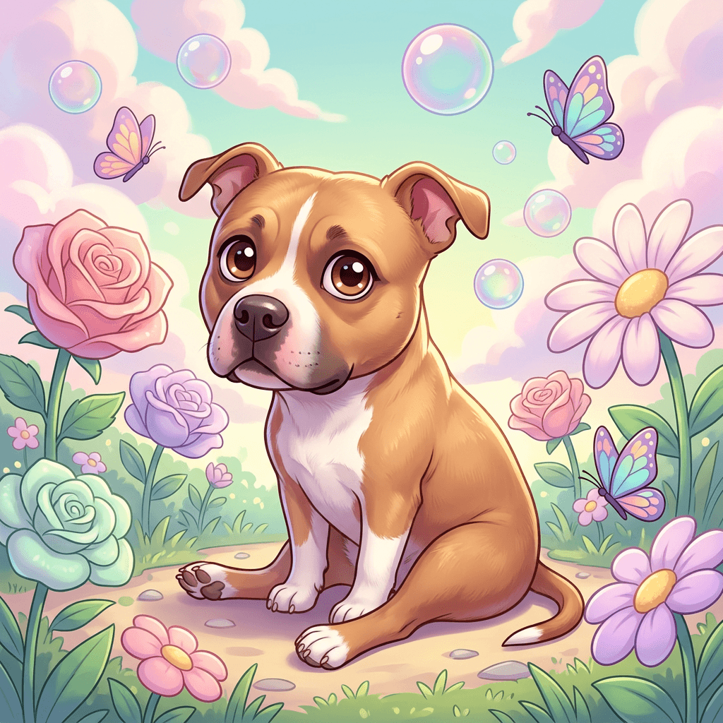 Chibi Anime pet portrait style preview