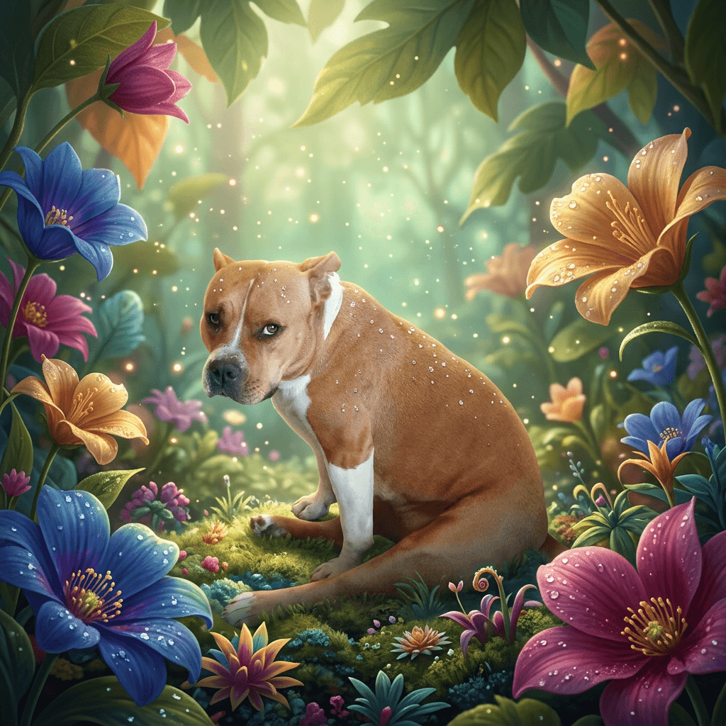 Fairy Tale pet portrait style preview