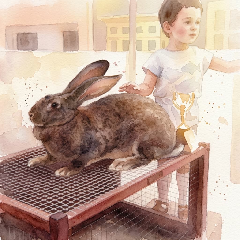 Pet memorial portrait example