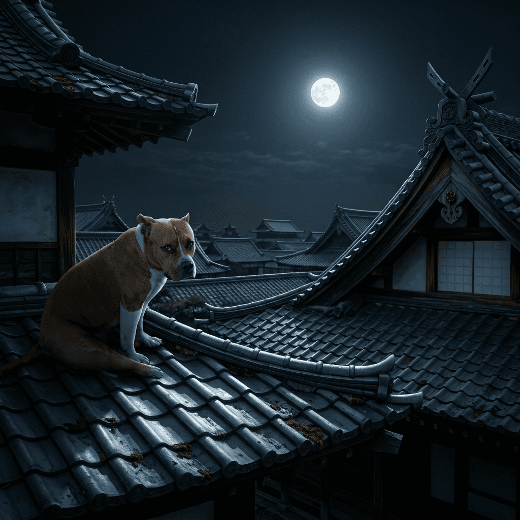 Ninja pet portrait style preview