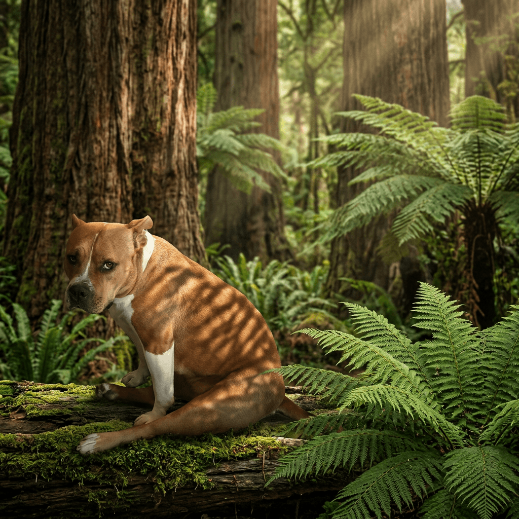 Prehistoric Era pet portrait style preview