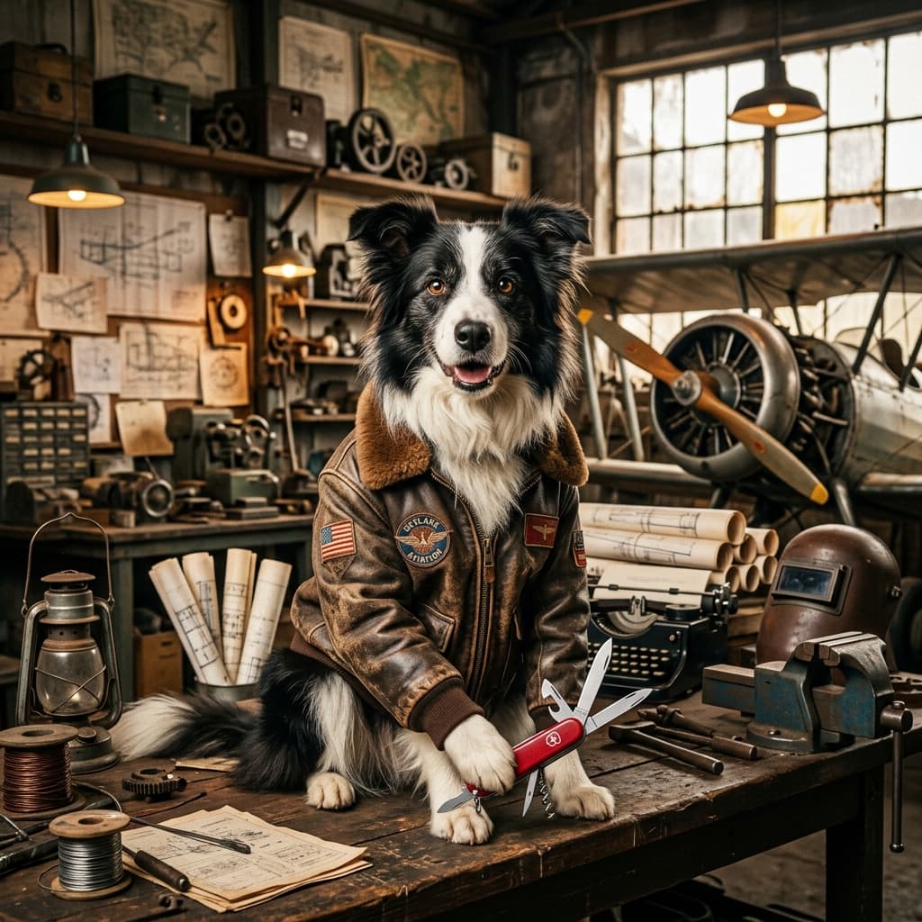 Resourceful Agent pet portrait style preview