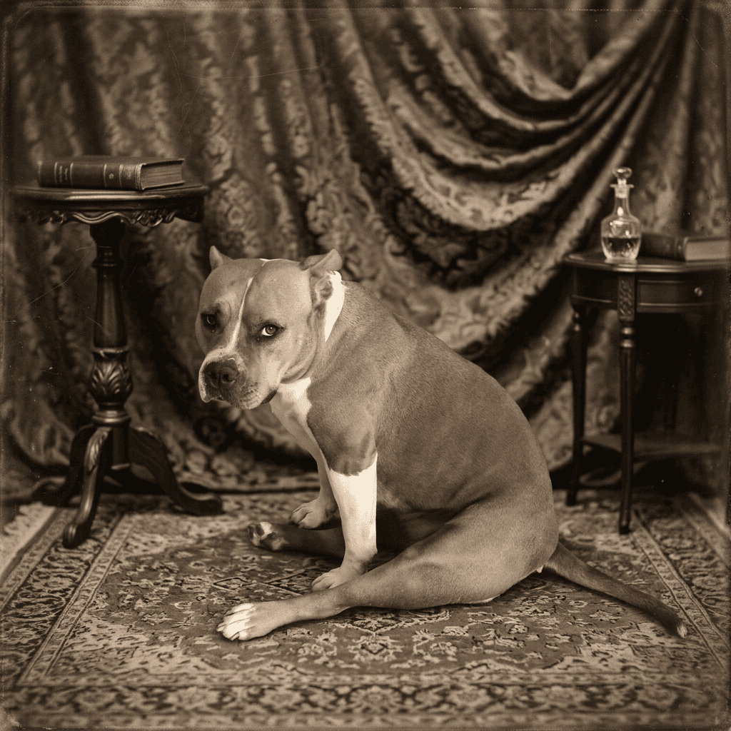 Victorian Portrait pet portrait style preview